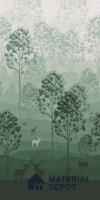 Forest Mist LM 25897 8 ft x 4 ft Texture Finish Digital Laminate - 1 mm | Suitable for Bedroom, Feature Wall, Wardrobe