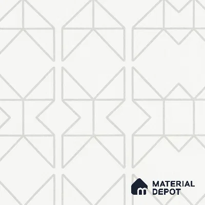 88578-1 | White & Gold Angular Line Grid PVC Patterned Wallpaper - 5 Meter x 42 Inch, 57 Sq. Ft. (Min. 15% Wastage)