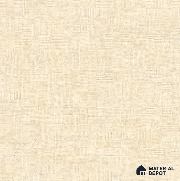 88569-3 | Cream Slub Linen PVC Textured Wallpaper - 5 Meter x 42 Inch, 57 Sq. Ft. (Min. 15% Wastage)