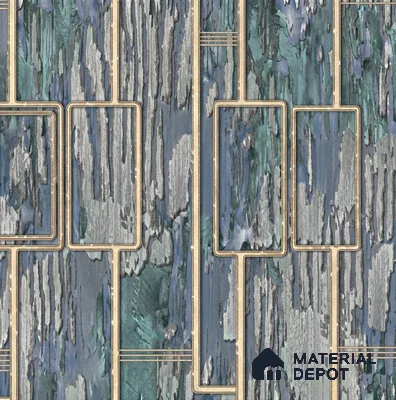 AA100807 | 9.5 Meter x 21 Inch PVC Patterned Look Wallpaper - 55 Sq. Ft. | Minimum 15% wastage during installation