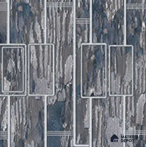 AA100806 | 9.5 Meter x 21 Inch PVC Patterned Look Wallpaper - 55 Sq. Ft. | Minimum 15% wastage during installation