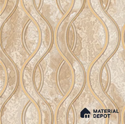 AA100905 | 9.5 Meter x 21 Inch PVC Patterned Look Wallpaper - 55 Sq. Ft. | Minimum 15% wastage during installation