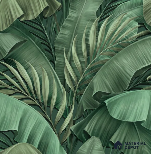 AA100207 | 9.5 Meter x 21 Inch PVC Florals Look Wallpaper - 55 Sq. Ft. | Minimum 15% wastage during installation