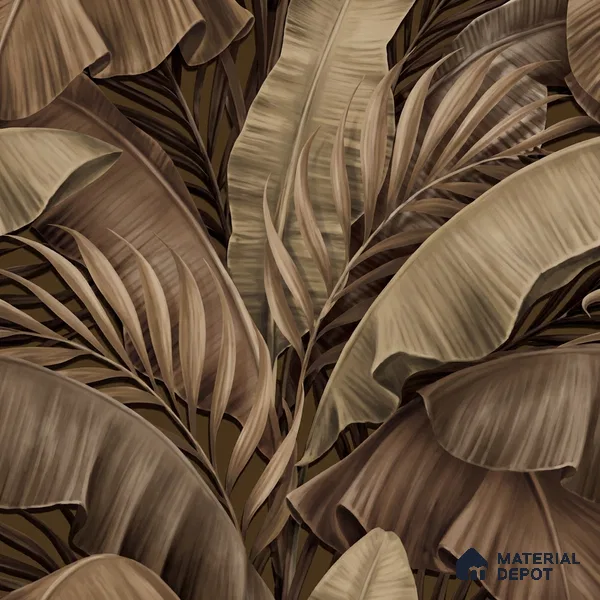AA100206 | 9.5 Meter x 21 Inch PVC Florals Look Wallpaper - 55 Sq. Ft. | Minimum 15% wastage during installation