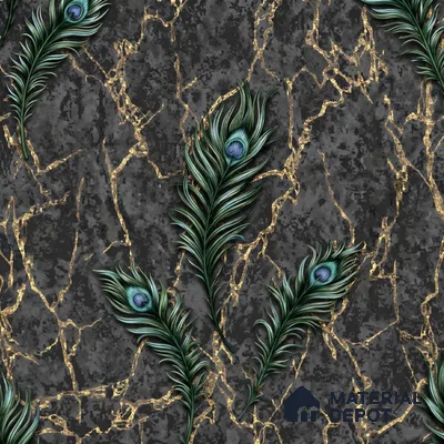AA100707 | 9.5 Meter x 21 Inch PVC Florals Look Wallpaper - 55 Sq. Ft. | Minimum 15% wastage during installation