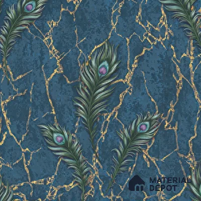 AA100706 | 9.5 Meter x 21 Inch PVC Florals Look Wallpaper - 55 Sq. Ft. | Minimum 15% wastage during installation