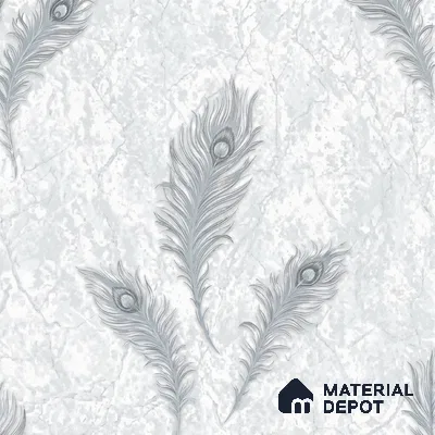 AA100708 | 9.5 Meter x 21 Inch PVC Florals Look Wallpaper - 55 Sq. Ft. | Minimum 15% wastage during installation