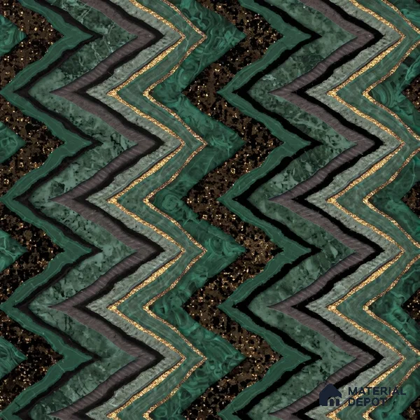 AA100308 | 9.5 Meter x 21 Inch PVC Patterned Look Wallpaper - 55 Sq. Ft. | Minimum 15% wastage during installation