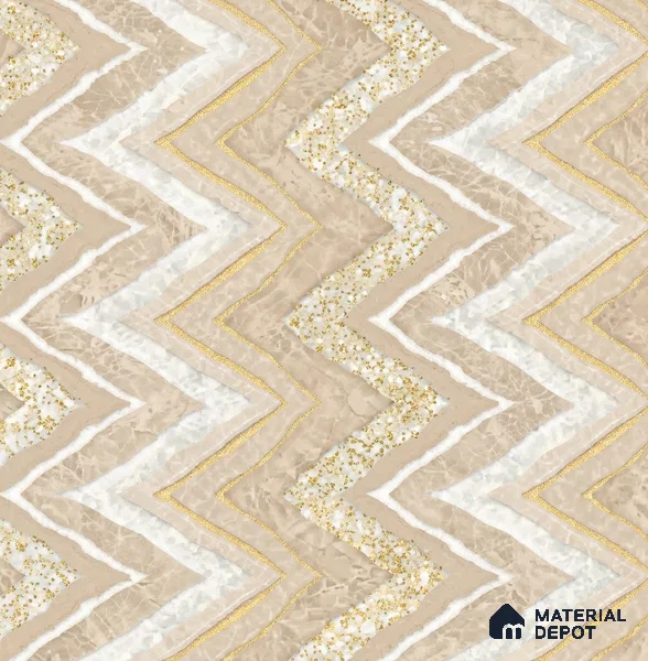 AA100304 | 9.5 Meter x 21 Inch PVC Patterned Look Wallpaper - 55 Sq. Ft. | Minimum 15% wastage during installation