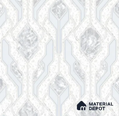 AA101101 | 9.5 Meter x 21 Inch PVC Patterned Look Wallpaper - 55 Sq. Ft. | Minimum 15% wastage during installation