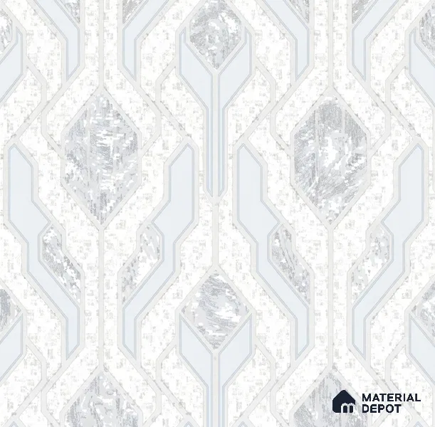 AA101101 | 9.5 Meter x 21 Inch PVC Patterned Look Wallpaper - 55 Sq. Ft. | Minimum 15% wastage during installation