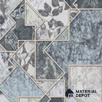 AA100404 | 9.5 Meter x 21 Inch PVC Patterned Look Wallpaper - 55 Sq. Ft. | Minimum 15% wastage during installation
