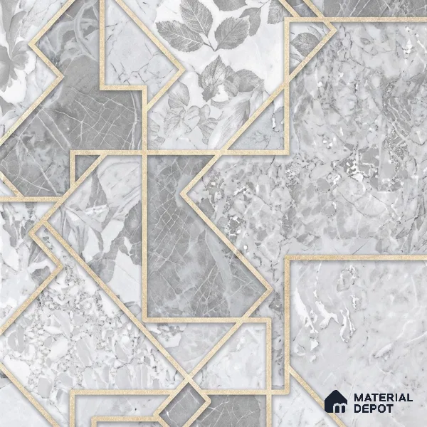 AA100401 | 9.5 Meter x 21 Inch PVC Patterned Look Wallpaper - 55 Sq. Ft. | Minimum 15% wastage during installation