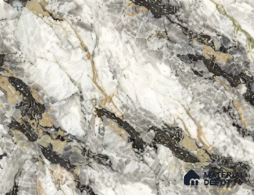 85108-5 | 5 Meter x 42 Inch PVC Marble Look Wallpaper - 57 Sq. Ft. | Minimum 10% wastage during installation