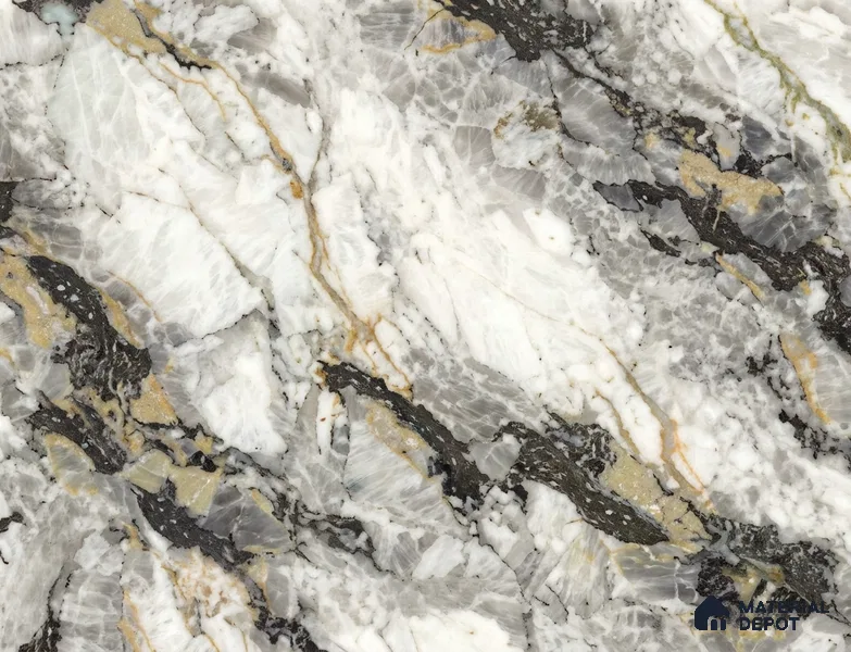 85108-5 | 5 Meter x 42 Inch PVC Marble Look Wallpaper - 57 Sq. Ft. | Minimum 10% wastage during installation