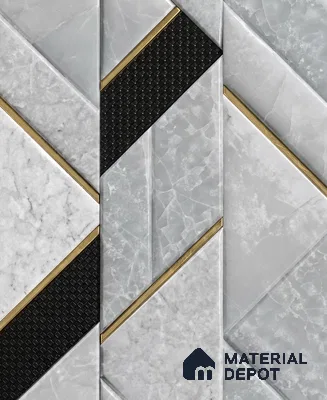WK160-04 | 10 Meter x 21 Inches Patterned Look Wallpaper - 57.37 Sq. Ft. | Minimum 15% wastage during installation