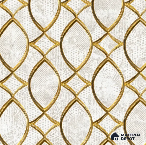 WK160-19 | 10 Meter x 21 Inches Patterned Look Wallpaper - 57.37 Sq. Ft. | Minimum 15% wastage during installation