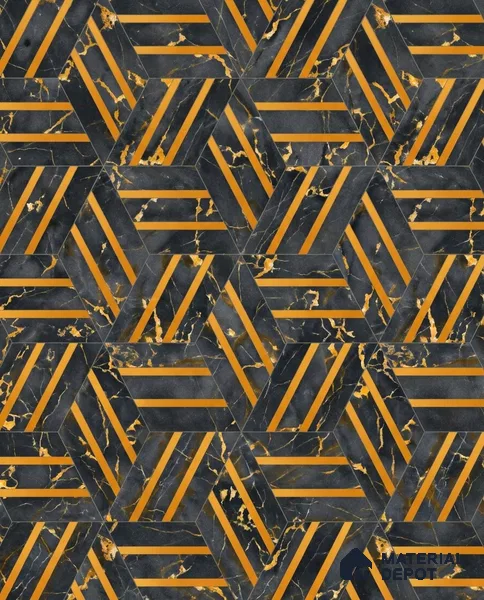 WK160-45 | 10 Meter x 21 Inches Geometric Look Wallpaper - 57.37 Sq. Ft. | Minimum 15% wastage during installation