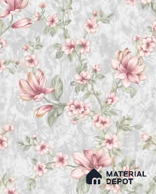 WK160-15 | 10 Meter x 21 Inches Florals Look Wallpaper - 57.37 Sq. Ft.  | Minimum 15% wastage during installation