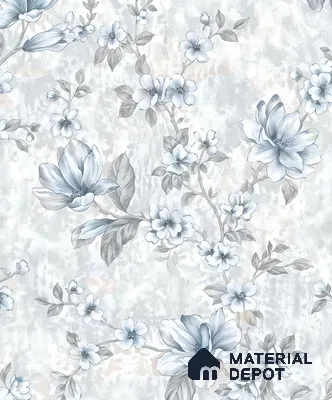 WK160-16 | 10 Meter x 21 Inches Florals Look Wallpaper - 57.37 Sq. Ft. | Minimum 15% wastage during installation