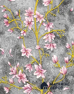 WK160-44 | 10 Meter x 21 Inches Florals Look Wallpaper - 57.37 Sq. Ft. | Minimum 15% wastage during installation