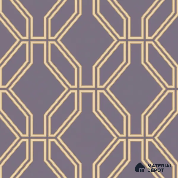 WK160-33 | 10 Meter x 21 Inches Geometric Look Wallpaper - 57.37 Sq. Ft. | Minimum 15% wastage during installation