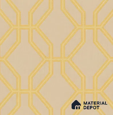 WK160-34 | 10 Meter x 21 Inches Geometric Look Wallpaper - 57.37 Sq. Ft. | Minimum 15% wastage during installation