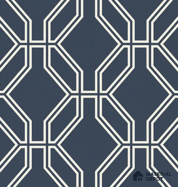 WK160-36 | 10 Meter x 21 Inches Geometric Look Wallpaper - 57.37 Sq. Ft. | Minimum 15% wastage during installation