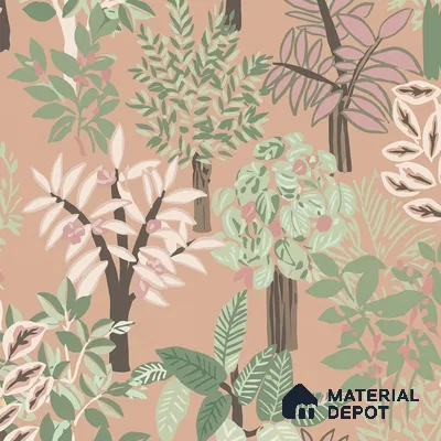 WK160-50 | 10 Meter x 21 Inches Florals Look Wallpaper - 57.37 Sq. Ft. | Minimum 15% wastage during installation