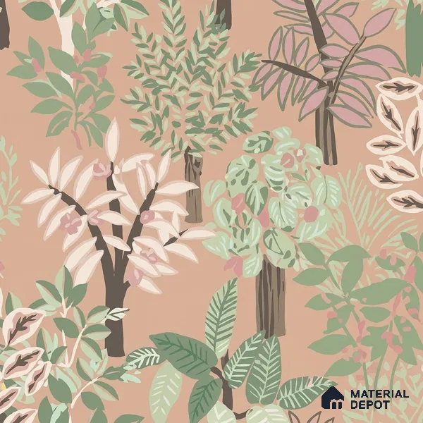 WK160-50 | 10 Meter x 21 Inches Florals Look Wallpaper - 57.37 Sq. Ft. | Minimum 15% wastage during installation