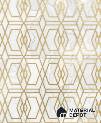 WK160-54 | 10 Meter x 21 Inches Geometric Look Wallpaper - 57.37 Sq. Ft. | Minimum 15% wastage during installation