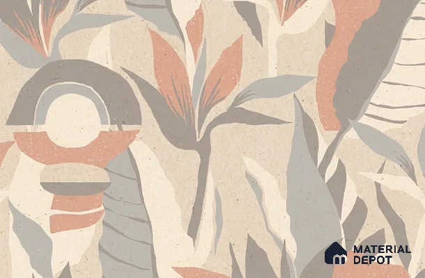 88674-2 | 5 Meter x 42 Inches Florals Look Wallpaper - 57 Sq. Ft. | Minimum 15% wastage during installation