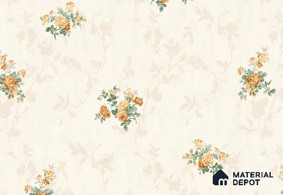 88653-2 | 5 Meter x 42 Inches Florals Look Wallpaper - 57 Sq. Ft. | Minimum 15% wastage during installation