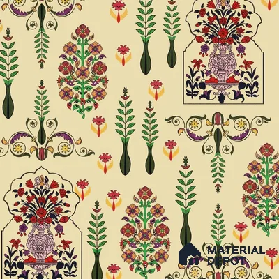 8020 | 10 Meter x 21 Inches Indian Look Wallpaper - 57.41 Sq. Ft.