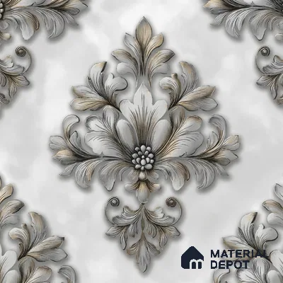 8030 | 10 Meter x 21 Inches Florals Look Wallpaper - 57.41 Sq. Ft.