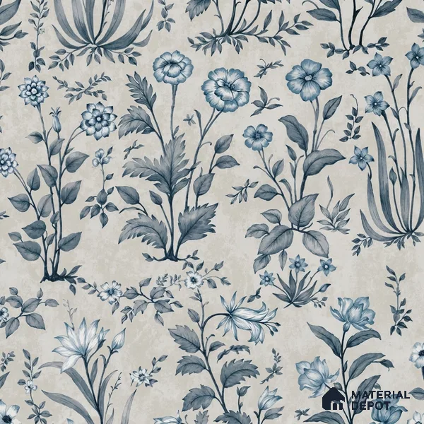 8041 | 10 Meter x 21 Inches Florals Look Wallpaper - 57.41 Sq. Ft.