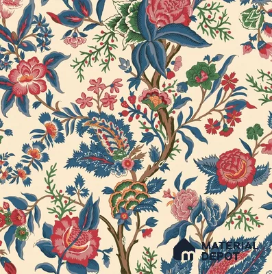 8048 | 10 Meter x 21 Inches Florals Look Wallpaper - 57.41 Sq. Ft.