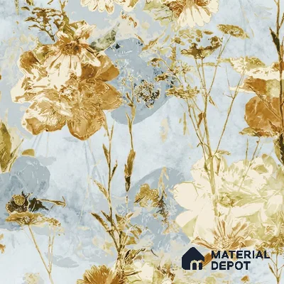 8055 | 10 Meter x 21 Inches Florals Look Wallpaper - 57.41 Sq. Ft.