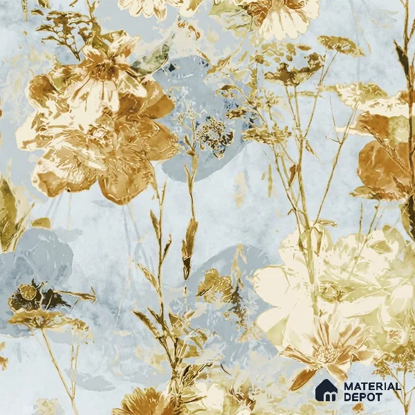 8055 | 10 Meter x 21 Inches Florals Look Wallpaper - 57.41 Sq. Ft.