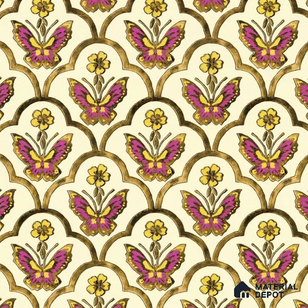 8057 | 10 Meter x 21 Inches Patterned Look Wallpaper - 57.41 Sq. Ft.