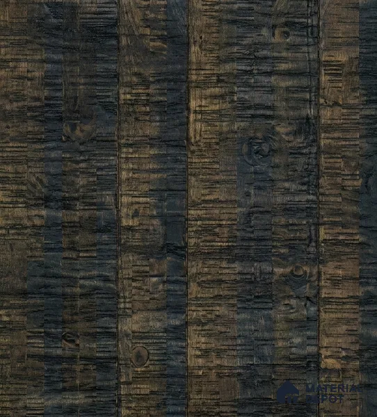 13323 | Dark Charcoal Wood Plank Texture Patterned Wallpaper - 10 Meter x 21 Inch, 57 Sq. Ft.
