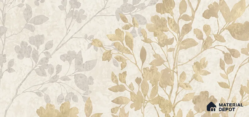 10338-2 | 5 Meter x 42 Inches Florals Look Wallpaper - 57 Sq. Ft.