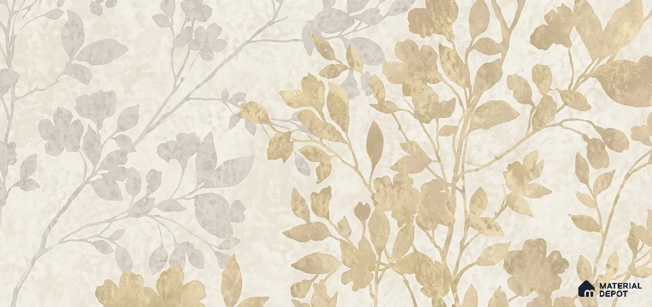 10338-2 | 5 Meter x 42 Inches Florals Look Wallpaper - 57 Sq. Ft.