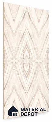 Grey Marble look Matty Crystal Z+ 2211 8 ft x 4 ft Matte Finish Decorative Laminate - 1.25 mm | Suitable for TV Unit, Wardrobe, Kitchen Cabinet