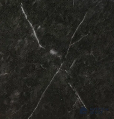 LM 26351 Nero Marquina 8 ft x 4 ft High Gloss Finish Acrylic Laminate - 1.5 mm | Suitable for TV Unit, Wardrobe, Cabinets | Image 01