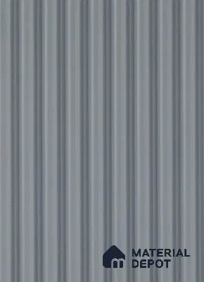 LM 26406 Gunsmoke 8 ft x 4 ft High Gloss Finish Acrylic Laminate - 1.5 mm | Suitable for TV Unit, Wardrobe, Cabinets
