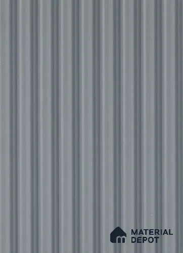 LM 26406 Gunsmoke 8 ft x 4 ft High Gloss Finish Acrylic Laminate - 1.5 mm | Suitable for TV Unit, Wardrobe, Cabinets | Image 01