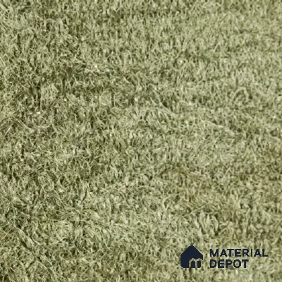 2001-2 | Green Shag Fur Textured Wallpaper - 5 Meter x 42 Inches, 57 Sq. Ft.