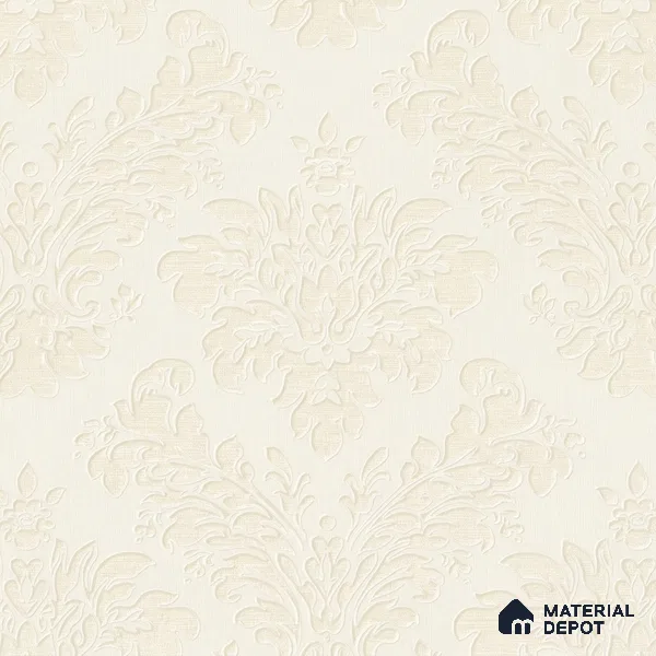 6840-1 | 5 Meter x 42 Inches Damask Look Wallpaper - 57.41 Sq. Ft.