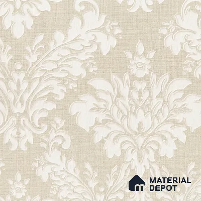 6840-2 | 5 Meter x 42 Inches Damask Look Wallpaper - 57.41 Sq. Ft.